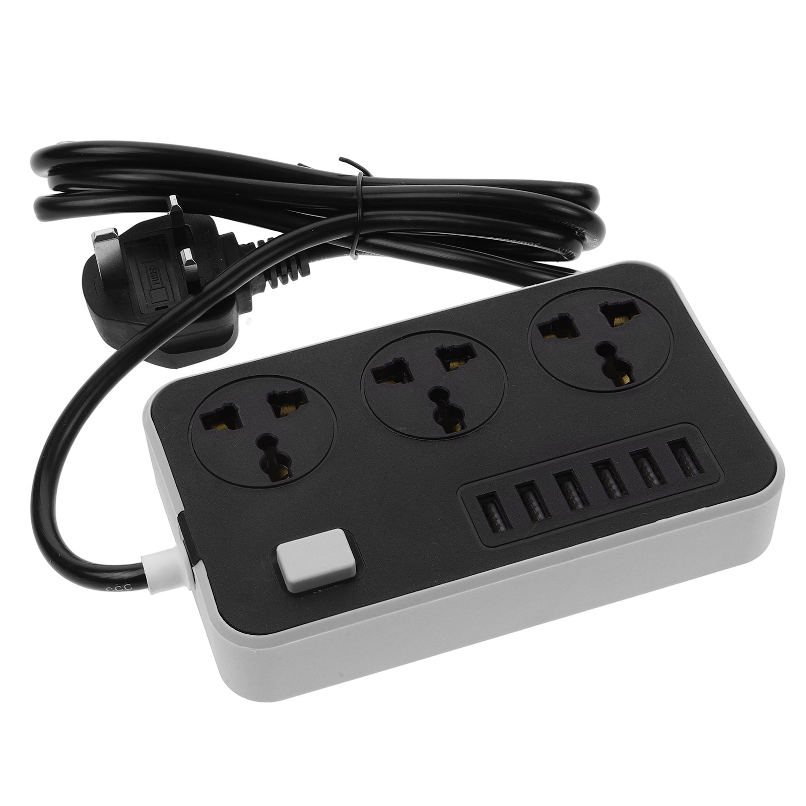 Outdoor Use Power Strip - Tomada de viagem com porta USB,