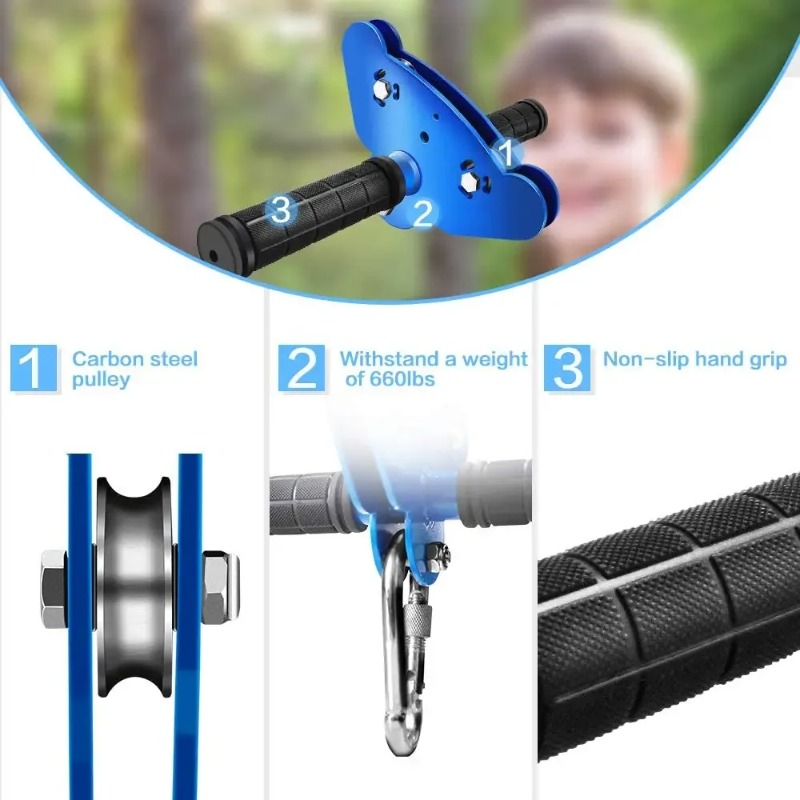 Kits de tirolesa para quintal  - Outdoor Power Tool Kit avaliação e preço